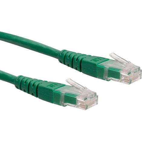 ROLINE 21.15.1563 cable de red Verde 5 m Cat6 U/UTP (UTP)