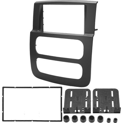 Façade d'autoradio 2DIN avec lecteur CD, compatible avec les camions Dodge Ram (2002–2005)