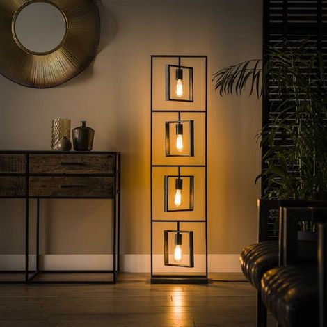 Industrial Floor Lamp Hemyock