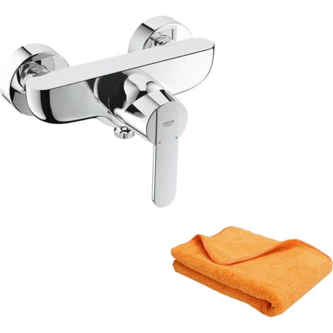 GROHE Quickfix Get mezclador de ducha mecánico + microfibra
