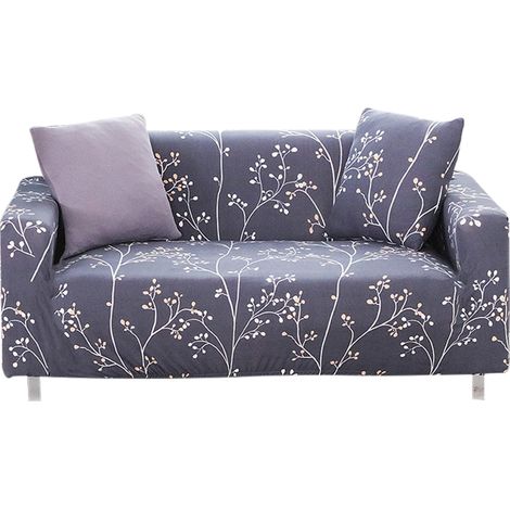 Housse de canapé élastique imperméable polyester spandex antidérapante protection meuble lavable machine facile à installer (1/5)