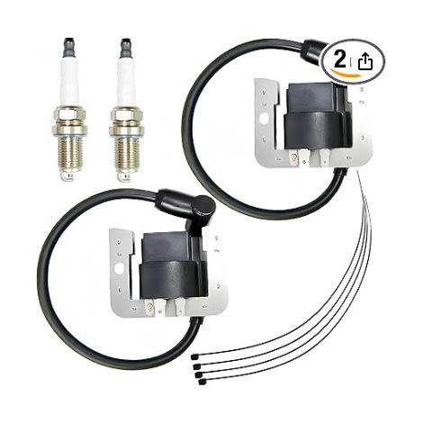 The high voltage transformer of the ignition coil is suitable for sets 24 584 36-S 24-584-11-S 24-584-03. (1/2)