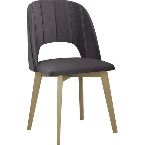 Silla Victorville 370, Roble Sonoma, 83x48x54cm, Tapiz, De madera (1/4)