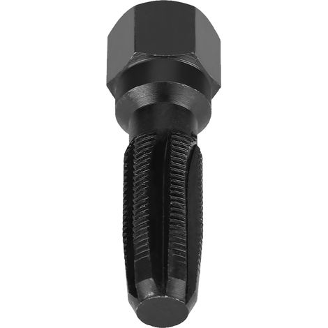 Jeu de 5 tarauds de réparation de filetage de bougie d'allumage en acier au carbone, avec bague, adapté à la réparation de bougies d'allumage de 14 mm. (1/5)