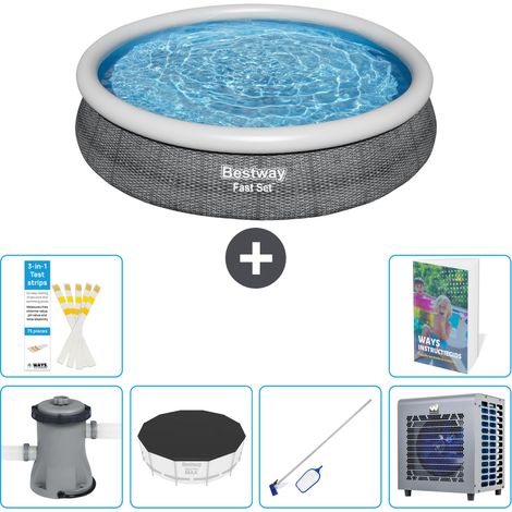 Bestway Piscina Bestway Fast Set Redonda - 366x76 cm - 7-piezas S283 (1/5)