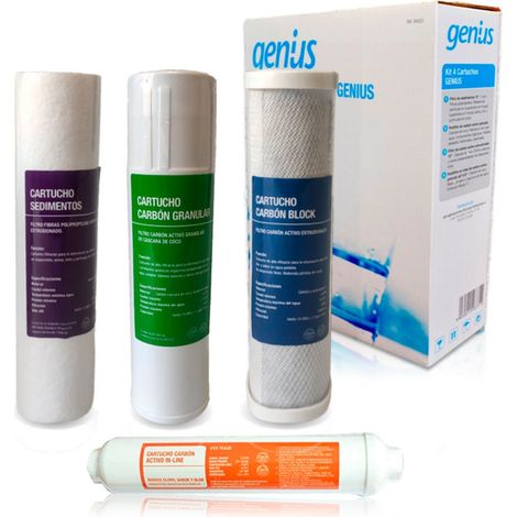 Kit Recambio de 4 cartuchos Osmosis Genius de ATH (1/2)