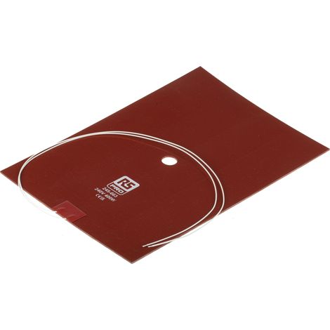 Tapis chauffant en silicone Rectangle RS PRO, 240 V c.a., 400 W, 200 x 300mm ( Prix pour 1 )