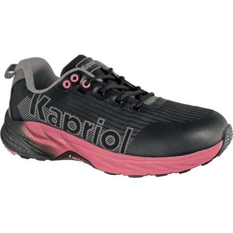 scarpe antinfortunistiche kapriol "dune jaq" grigio e rosa tg 36