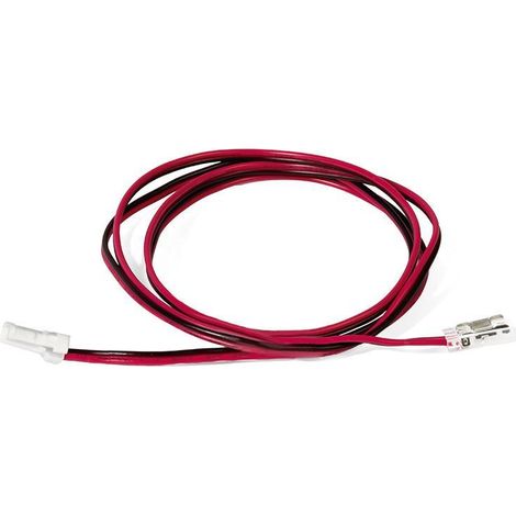 cable conector led-cob/jst. plástico. rojo/negro. sección 2x0,75 mm². 8 mm. longitud 1 metro