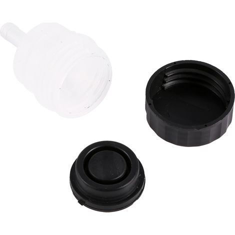 Moto Réservoir Liquide de Frein Arrière Maître Cylindre Coupe Huile Bouteille Réservoir (1/5)