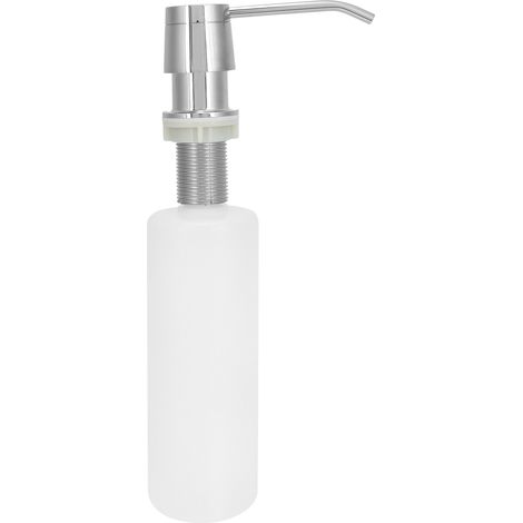 350-ml-Flüssigseifenspender für Waschbecken, Pumpflasche, Badezimmeraccessoire, leicht zu befüllen, auslaufsicher, modernes Design (1/5)