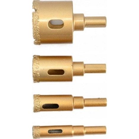 Couronne diamantée Awtools argentée 80 mm acier