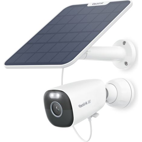 Reolink – Caméra de surveillance 4K 8MP sans fil – Détection intelligente personne/véhicule/animal – Vision nocturne couleur – Autonome avec panneau solaire (1/5)
