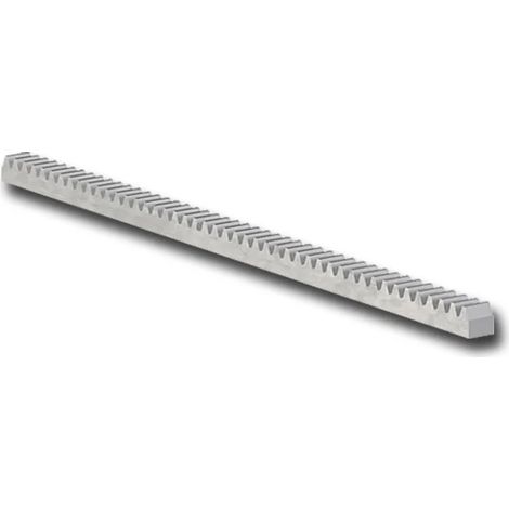 bft cremagliera acciaio modulo 4 zincata 22x22 - 1 metro - cfz d571054 (1/3)