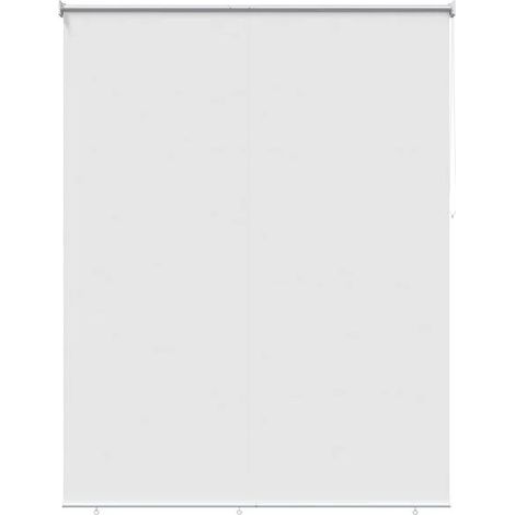 Store enrouleur extérieur avec protection UV, blanc, 160 x 230 cm (1/5)