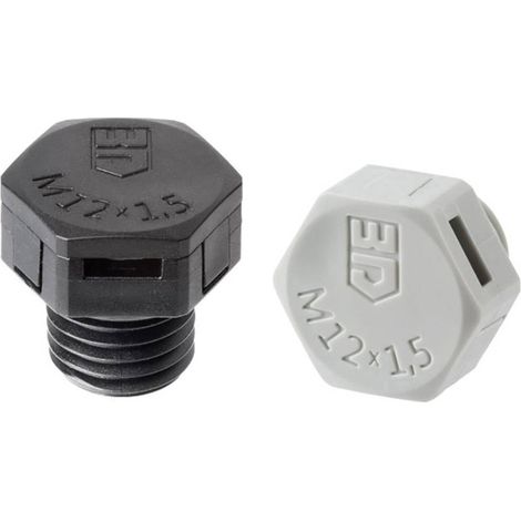 Jacob JDAE12PA/SW JDAE12PA/SW M12 Poliammide Nero (RAL 9005) 1 pz.