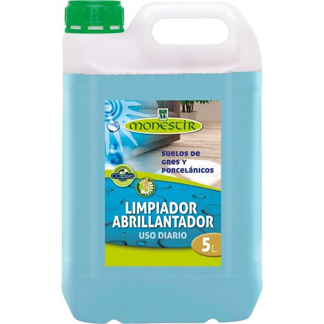 MONESTIR GH040SC Limpiador Abrillantador Suelos De Cerámica Gres y Porcelánicos 5L - ref: GH040SC