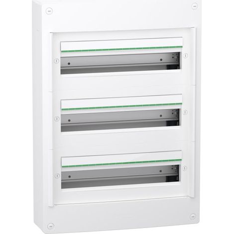 Elektroverteiler Schneider Electric prisma xs 3 Reihen 18 Module