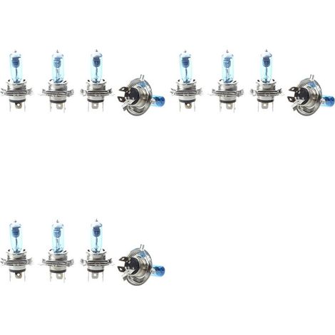 Convient pour 12 ampoules halogènes H4 de 12 V et 100 W.