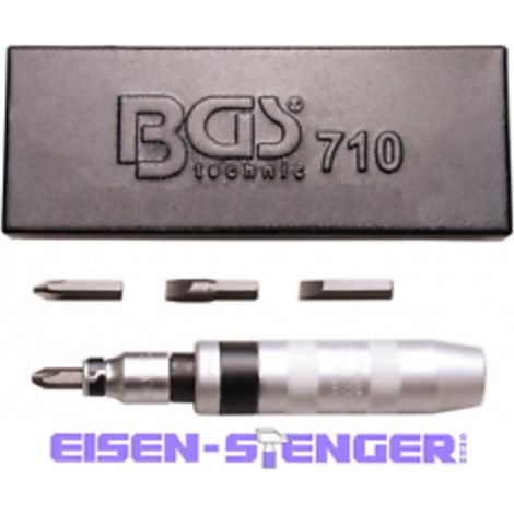 BGS - Hand-Schlagschrauber-Satz mit Bits 5-tlg. - 710