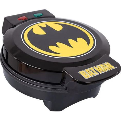 Uncanny Brands Waffeleisen Logo Batman Schwarz