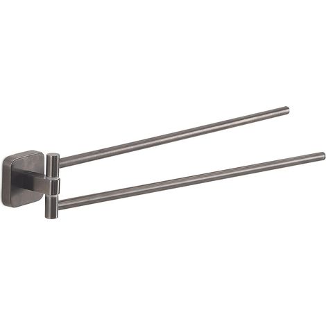 Portasalviette A Snodo Gun Metal Da Muro  Tahiti