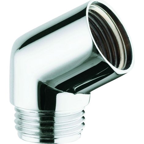 GROHE Adaptador Rainshower Aqua 26893 1/2" x 1/2" para soporte/barra de ducha cromo, 26893000