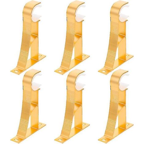 6 supports de tringle à rideaux (1/3)