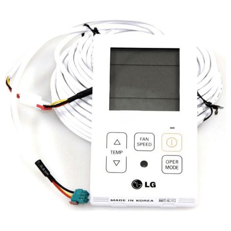 TELECOMMANDE MURALE FILAIRE POUR CLIMATISEUR LG - AKB72955815 (1/3)