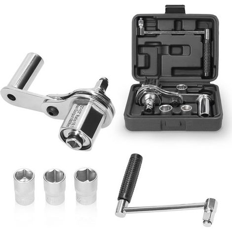 Multiplicateur de couple à économie d'énergie, entraînement 1/2, avec douille de 17 mm/19 mm/21 mm pour desserrer l'écrou voisin des pneus de voiture (1/5)