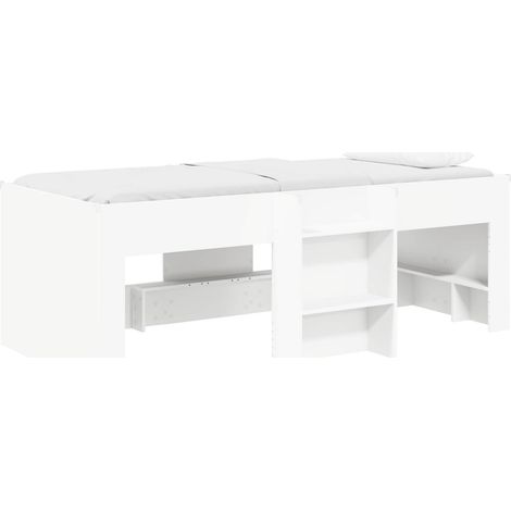 Maison Exclusive - Hochbett für Kinder 2 pcs Weiß 98,5 x 200 cm H