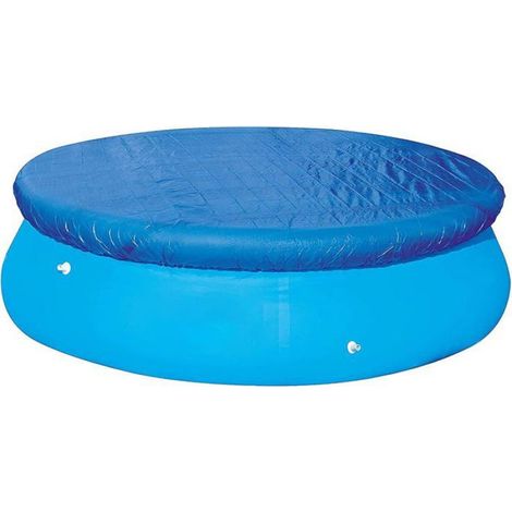 1 Bâche de piscine solaire 1,8m cordon de serrage tissu PE imperméable anti-poussière extérieur (1/5)