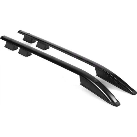 Barres de toit FIAT FULLBACK 2015-19 MITSUBISHI L200 2016-2023 NOIRES (1/5)