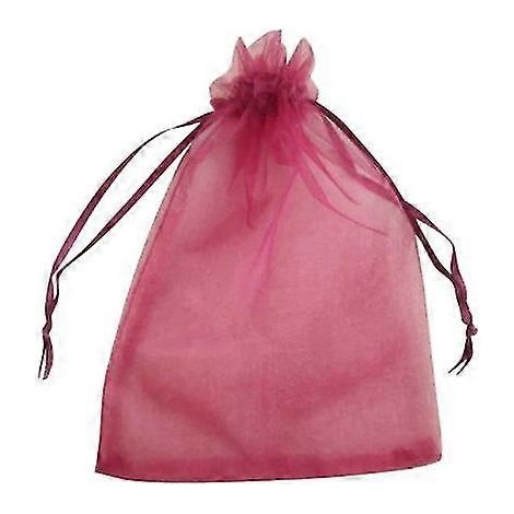Sacs en filet pour vignes 20/50/100 pièces protection des fruits et légumes filet anti-oiseaux 10 x 15 cm (100 pièces) rouge vin (1/5)