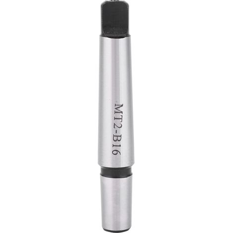 Ej.Life Presse d'arbre, mandrin de perçage, mandrin de perceuse d'extrémité de Tang MT2-B16 connecteur de support d'outil conique Morse de tige d'arbre