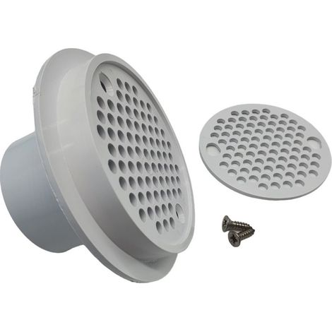 Hayward – Buse de refoulement ajustable pour piscine béton 3318 – Réglage débit pour bassin – Compatible avec skimmers – Coloris blanc