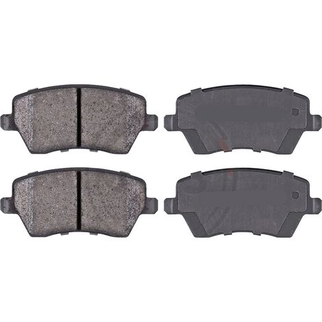 KIT PASTIGLIE FRENO ANTERIORI compatibile con RENAULT MODUS / GRAND MODUS (F/JP0) / PASTIGLIE FRENANTI AUTO OEM P 68 033, / SOSTITUZIONE DIRETTA / BASSA POLVERE / SILENZIOSO