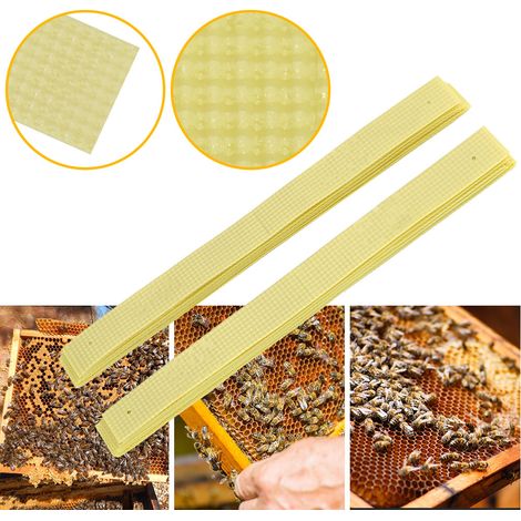 40 Streifen ManHao Fluvalinat Streifen zur Bekämpfung von Bienenmilben und Varroa, Imkerei-Medizin (1/5)