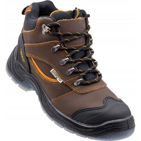 WASSERDICHTE, DURCHTRITTSICHERE Arbeitsstiefel LEDER 120 S3 URGENT Größe 43 (1/5)