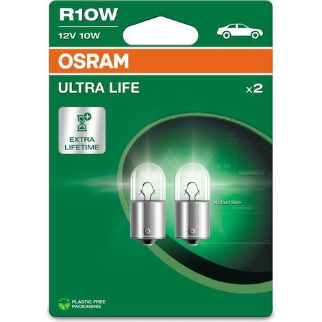OSRAM 4062172394918 Signal Leuchtmittel Ultra Life R10W 10 W 12 V (1/2)