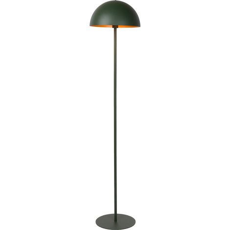 [GEBRAUCHT] B-Ware Lucide Stehleuchte Siemon aus Stahl Ø 35 cm grün Stehlampe Lampe Leuchte Spot (1/2)
