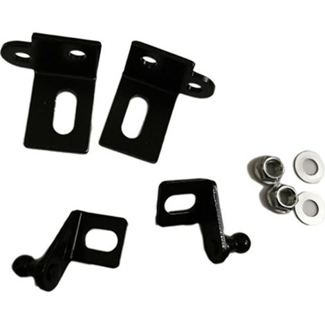 1 pair of 5802A497 gas struts and shock absorber struts for 13-19mm Mitsubishi Outlander automatic hood. (1/4)