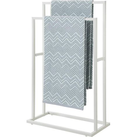 Sealskin Carré Porte-serviette indépendant Blanc (1/5)