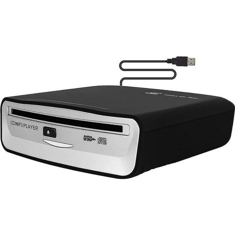 External Universal Cd Player For Car - Portable Cd Player Plugs Into Car Usb Port Laptop Tv C (1/5)
