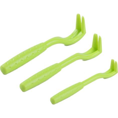 Crochet à tiques pour animaux de compagnie, dissolvant de tiques de chien, dissolvant de tiques de chat et de chien, dissolvant de puces, pince à épiler en plastique
