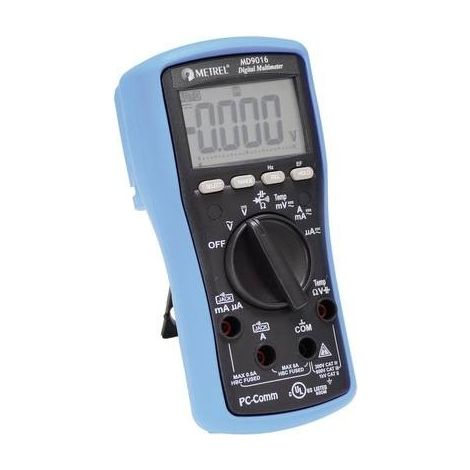 Metrel MD 9016 Multimetro portatile digitale CAT II 1000 V, CAT III 600 V Display (Counts): 6000 (1/2)