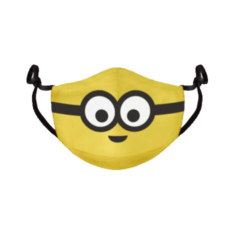 Mascarilla ajustable minions bob