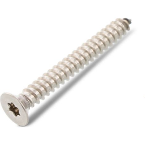 Vis tôle Tête fraisée 2.9X16 TORX T10 Inox A4 - 100 pièces (1/5)