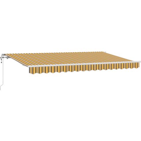 vidaXL Estructura del Toldo 500 x 300 cm Aluminio (1/2)