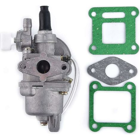 VURAHOME - Carburateur Pz13 13mm pour 47cc 49cc Pocket Bike moteur 2 temps Mini Carb Quad Atv moto Dirt Bike (1/5)